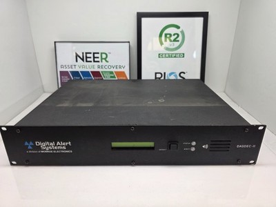 Monroe Digital Alert Systems Dasdec-II Encoder Decoder - Tested - **READ**