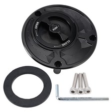 CNC BOUCHON DE RESERVOIR NOIR pour Yamaha FZ1 FZ6 FZ8 YZF R1 R6 YZF R3 FZR 750