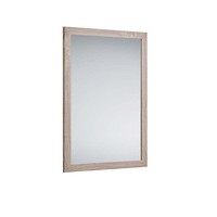 Wandspiegel Holzspiegel Flurspiegel Deko Spiegel Eiche Hell Rahmenspiegel H 68Cm