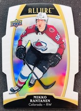Mikko Rantanen White Rainbow 2019-20 Allure Hockey #30 Upper Deck NHL Card  !!