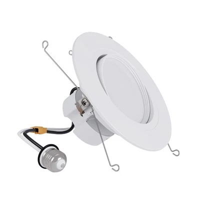 HALO RA 6 inch LED Recessed Light Trim with Adjustable Gimbal, Selectable - Image 1 of 4