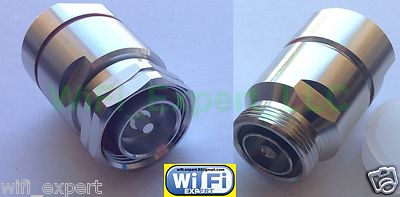 7/16 DIN Male Plug / Female Jck center clamp for 7/8'' cable RF Coaxial Connector