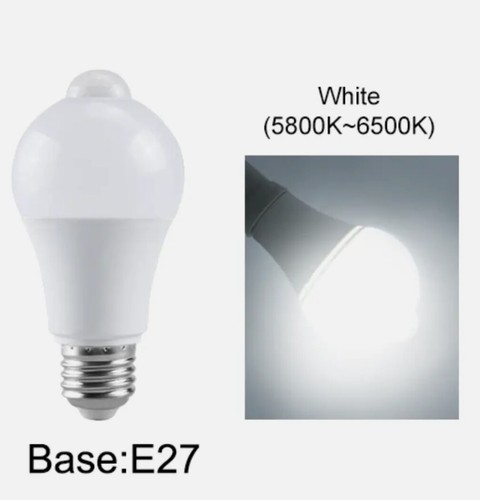 Lampe avec Détecteur de Mouvement , Ampoule LED 85-265V E27 12W 15W 18W, Lumi - Photo 8/9