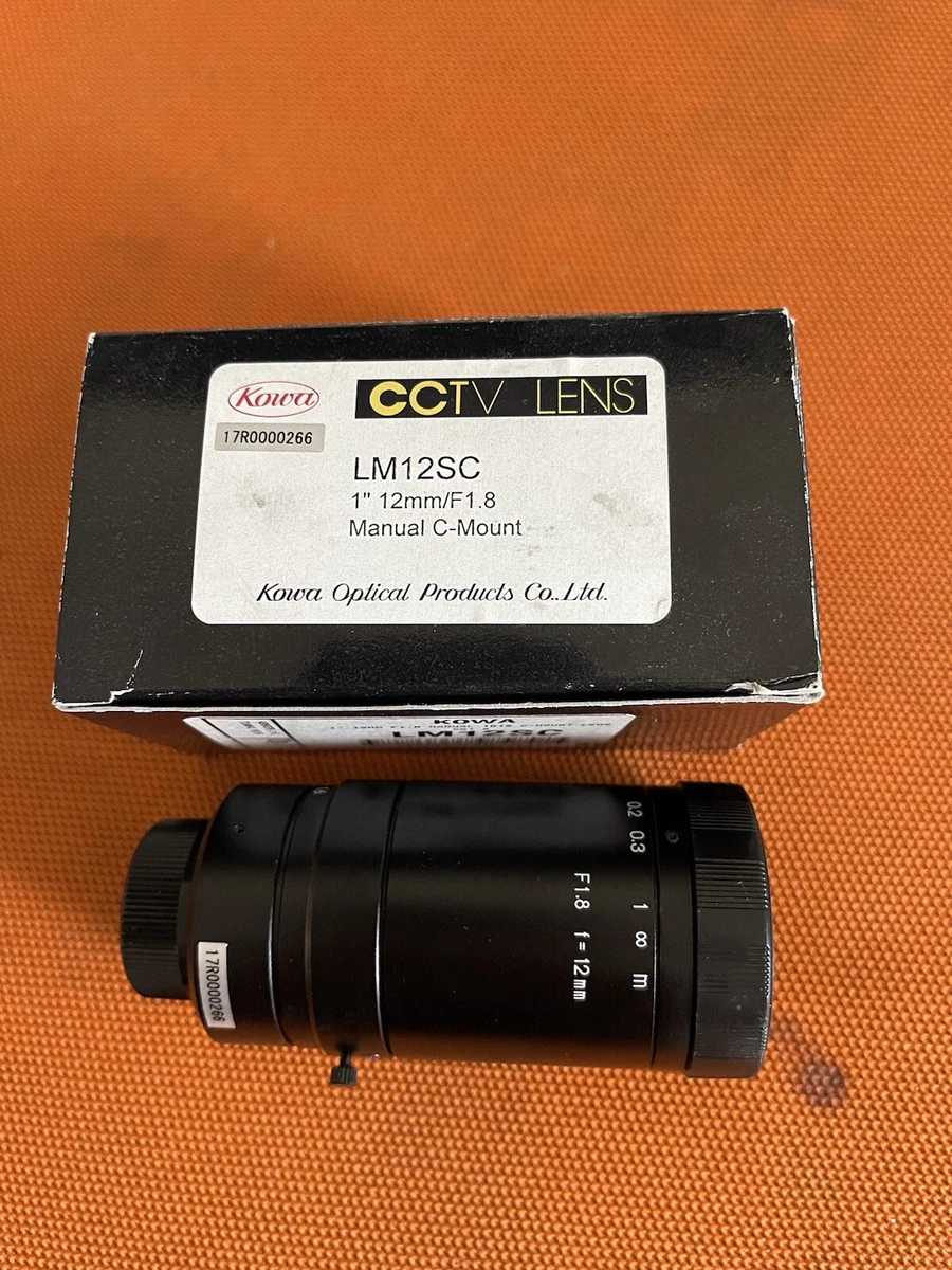 Kowa f/1.8 12mm Camera Lenses for sale | eBay