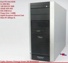 Fujitsu PC Desktops and 250 GB-499 GB Hard Drive Capacity All-In