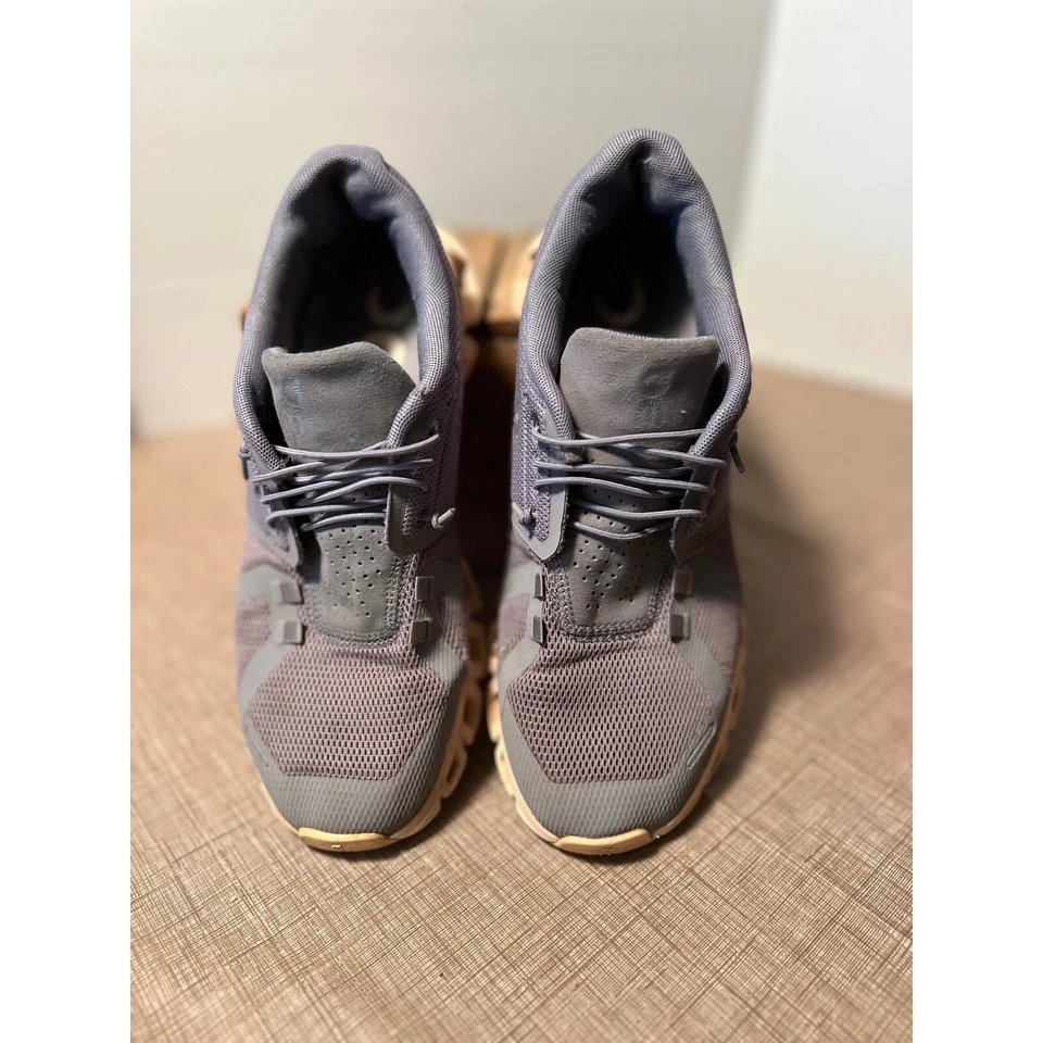 On Cloud Gris Melocotón Zapatos para Correr Ligeros Cómodos Tenis para Mujer 8 Foto 4 de 4