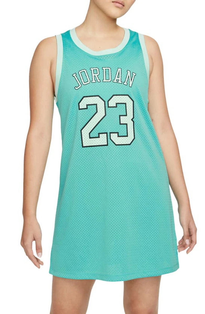 NWT Nike Jordan Her itage Women s Sport Plus Dress Green Sleeveless DO5031 392