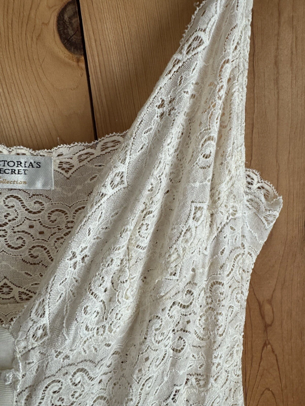 UNDERCOVER VTG VICTORIA SECRET COLLECTION MAXI SLIP DRESS BOHO M L Romantic (BB) Floral