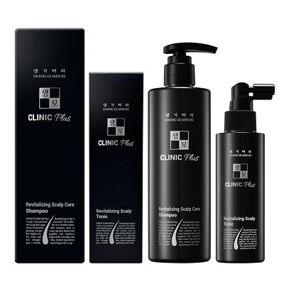 Daeng Gi Meo Ri Clinic Plus Revitalizing Shampoo 9.4 Fl.oz & Tonic 3.3 Fl.oz Set