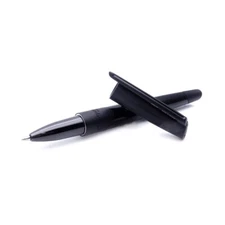 S.T. Dupont Defi Millennium Fountain Pen Black Lacquer and Matte Finishes 400003