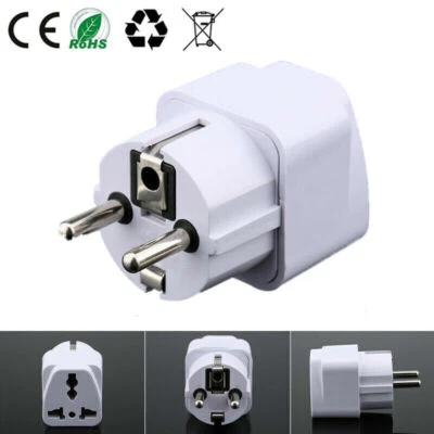 ZML Stecker Reisestecker Adapter EU US UK AU zum Steckdosenadapter Travel Konverter