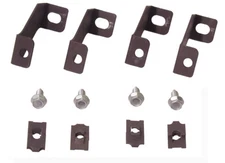 New! 1965-1966 Ford MUSTANG Fan Shroud Brackets for 3 Row 3 core Radiator Shroud