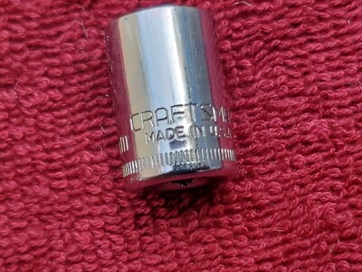  Craftsman USA 11mm Socket 6 Pt. 1/4'' Dr.  EE Series 43509