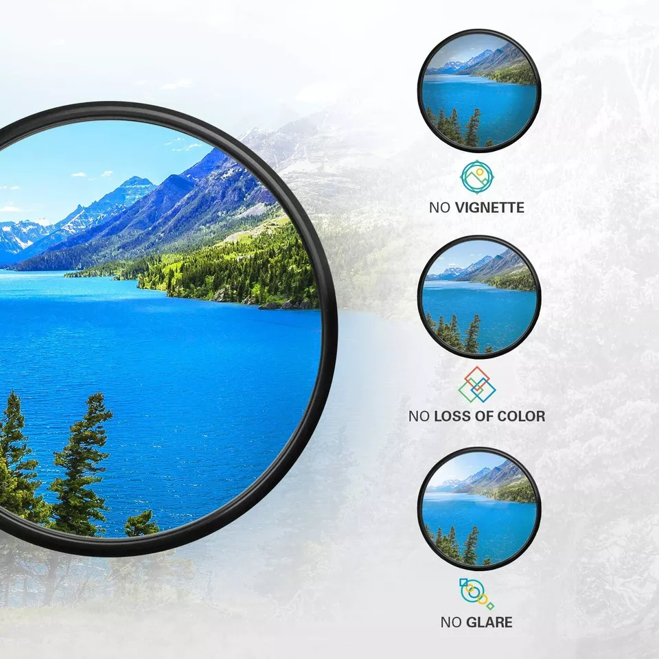 Polaroid Creative Filter Kit, Circ Polariser + UV + FLD Fluorescent - 52mm, BNIB - Image 3 of 4