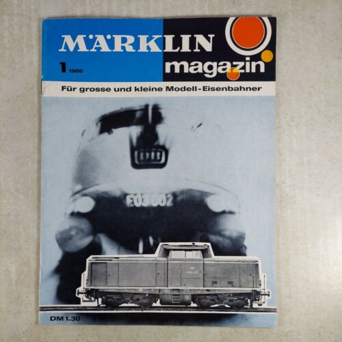 Marklin Magazin Modell-Eisenbahner deutschsprachiges Modellbahnmagazin Februar 1966 - Bild 1 von 8