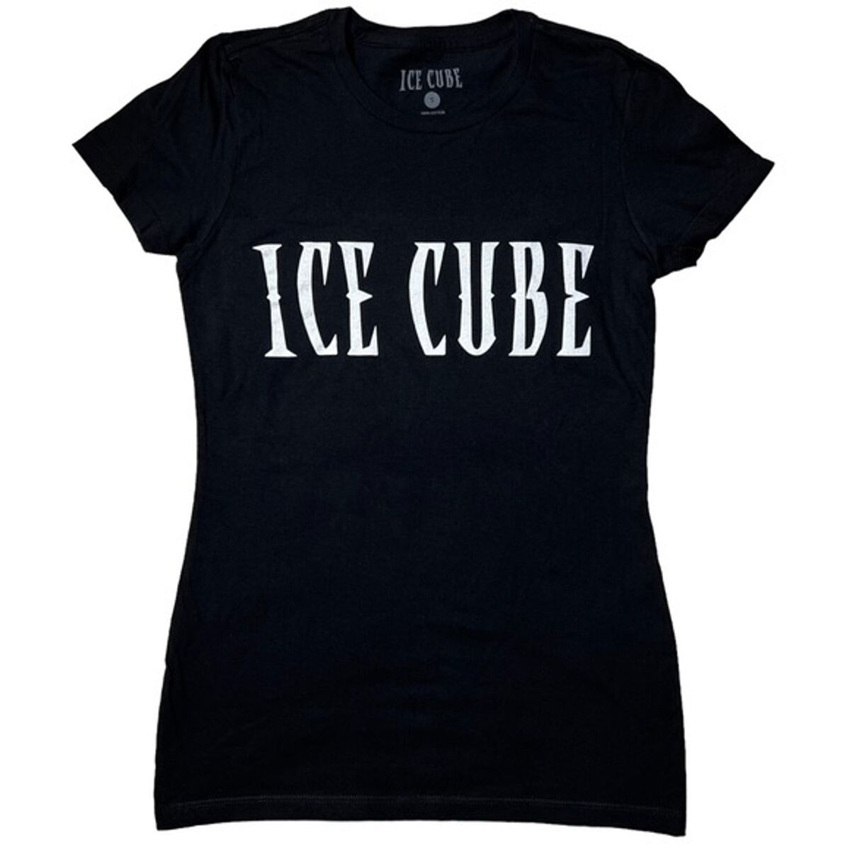 NWOT Ice Cube Official Logo Graphic T-Shirt Black Women's S NWOT Ice Cube Official Logo Graphic T-Shirt Black Women's S