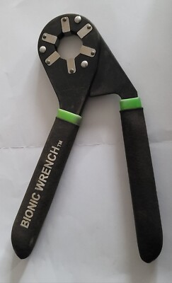 Bionic Schraubenschlüssel 8'' Holzfällerkopf Werkzeuge SAE 1/2'' bis 3/4'' metrisch 12 mm - 20 mm Hergestellt in den USA