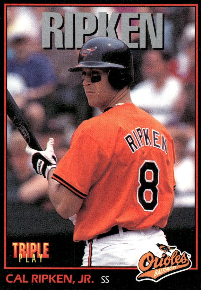 1993 Triple Play #3 Cal Ripken, Jr. Baltimore Orioles Baseball