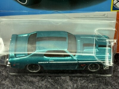 Hot Wheels ´69 Mercury Cougar Eliminator – Muscle Mania Serie 3/5, 1:64, Grün Metallic, 2024