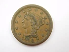 Photo of a 1852-P Large Cent from an eBay listing that sold on Jul 23, 2026
