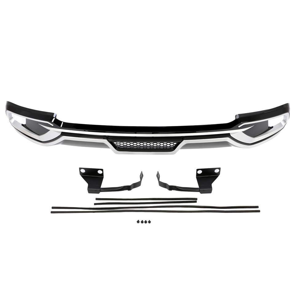 ABS Rear Bumper Diffuser Lip Spoiler Guard Cover For Toyota Highlander ...
