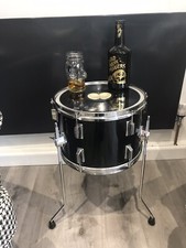 The Beatles Vinyl Record Drum Coffee Table *Upcycled Furniture Funky Furniture