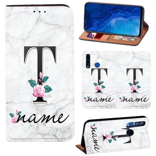 Personalised Custom Name Wallet Stand Cover Case For Huawei Y5/Y6/Y9 2019/NOVA - Picture 26 of 32