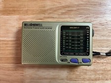VTG Bell Howell FM MW SW 9 Band World Receiver Radio MW.SW1-7 UNTESTED