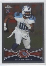 2012 Topps Chrome Zach Brown #152 fm0
