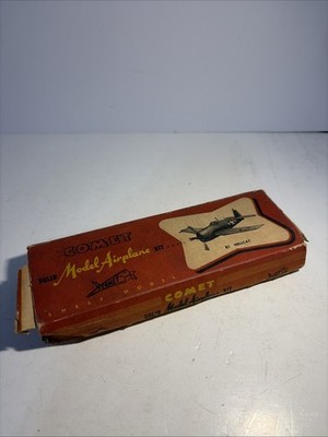 NOS Comet Model Balsa Plane - Grumman Hellcat F6F