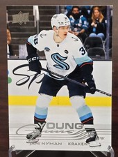 2025-26 Upper Deck Series 1 Jani Nyman Young Guns RC #209 Seattle Kraken