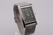 Vintage Seiko Slim Tank Japan Movement Men's Wrist Watch - ( FREE SHIPPING )