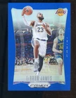 2023 Panini Prizm Deca Basketball Blue LeBron James #145