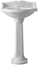 Whitehaus AR814-AR815-1H Colección Isabella 23" x 18" - Blanco