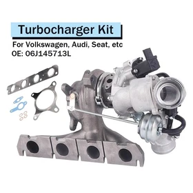 06J145713L Neu Abgasturbolader Mit Dichtung Turbolader Für Seat Audi Q3 Skoda VW