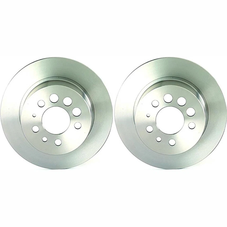 Juego de rotores de freno trasero equivalente original Brembo de alto rendimiento para Volvo 164 1974 Foto 2 de 4