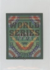 1991 Score World Series Trivia Inserts Lightning Strikes #23 16jy