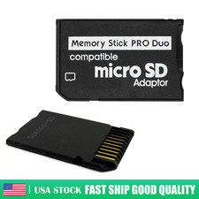 PSP Adapter Micro SD SDHC TF to Memory Stick MS Pro Duo For Sony and PSP Series