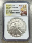 2025 (P) $1 Eagle Privy NGC MS 70 1st of 50,000 NICE GANG 8th ERA