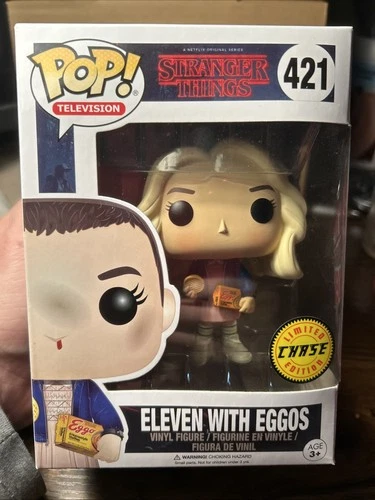 Funko Pop! Vinyl: Stranger Things - Eleven with Eggos (Chase) #421*
