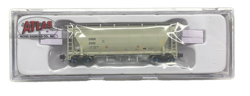 Tolva cubierta N Atlas 50006207 Chicago Freight Car CRDX #3100 Trinity 3230 PD | Zustand: New