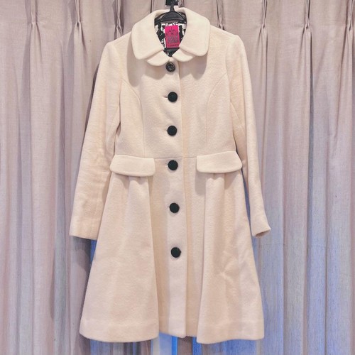 Anna Sui Dolly Girl White Coat - Picture 10 of 11