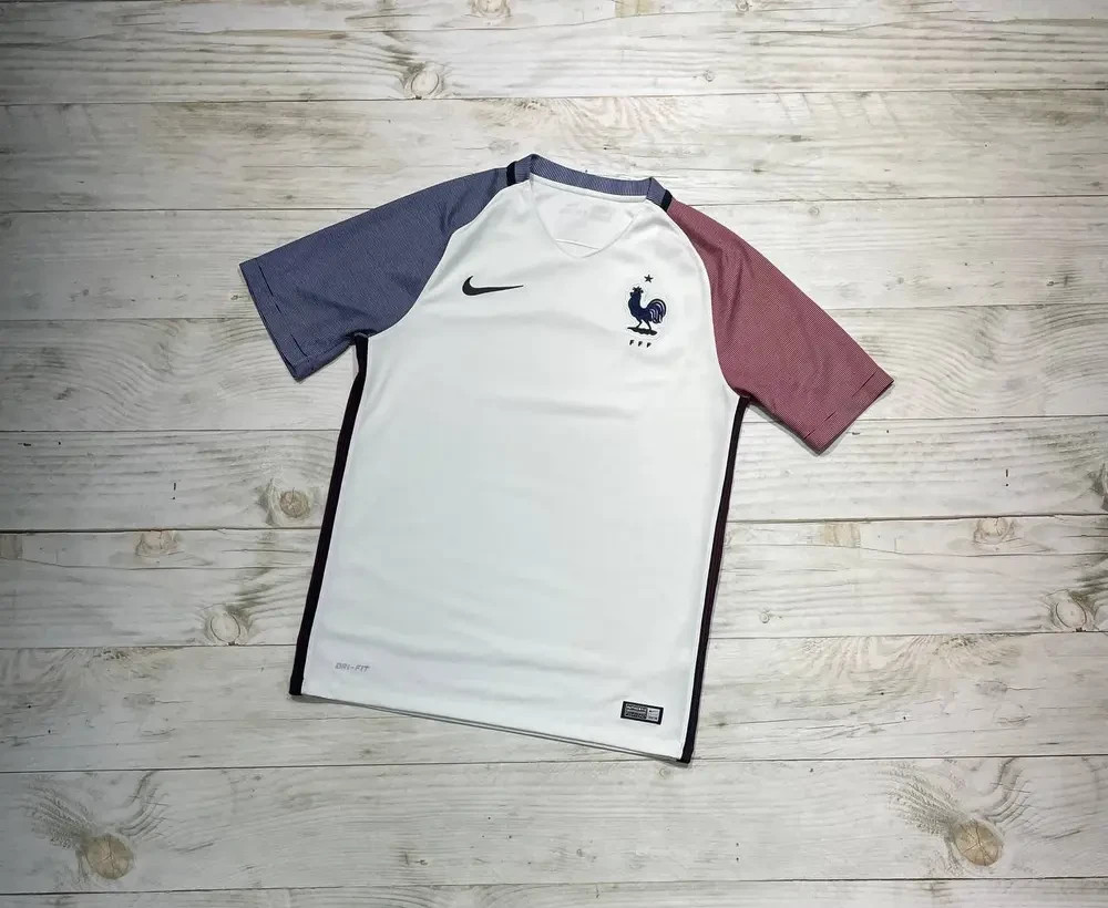 Nike France 2016 2017 Away Football Shirt Soccer Jersey Men Size S