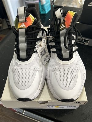 - Adidas AlphaBoost V2 White Light Solid Grey Black, Size 10
