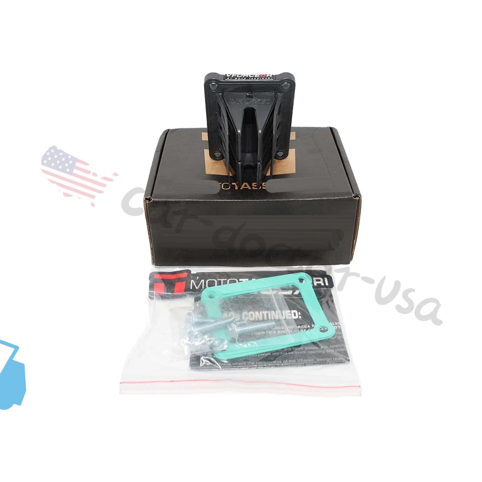 Reed Cage Valve with Carbon Fiber Petals V4R01D for 1987-2000 2002 Honda CR125R - Image 2 of 4