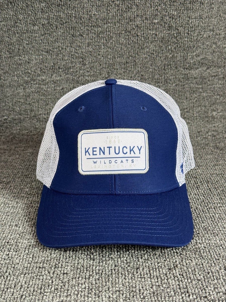 '47 Brand Kentucky Wildcats Trucker Snapback Blue White One Size Hat