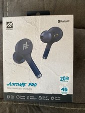iFrogz AirTime Pro Truly Wireless Earbuds  Charging Case - white/black/blue