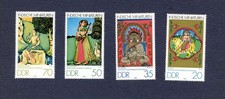 DDR Germany Scott # 2005-2008 1979 Indian Miniatures MNH