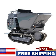 Rotation Dump Truck with B&S Engine Tracked Dumper Hydraulic Tipping Loader