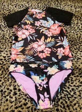 Wonder Nation Swimsuit with UPF 50 Size S 6 